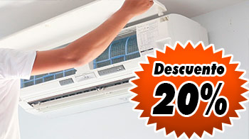 reparar aire acondicionado madrid 20% descuento