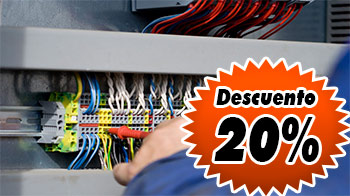 electricistas urgentes en madrid 20% descuento